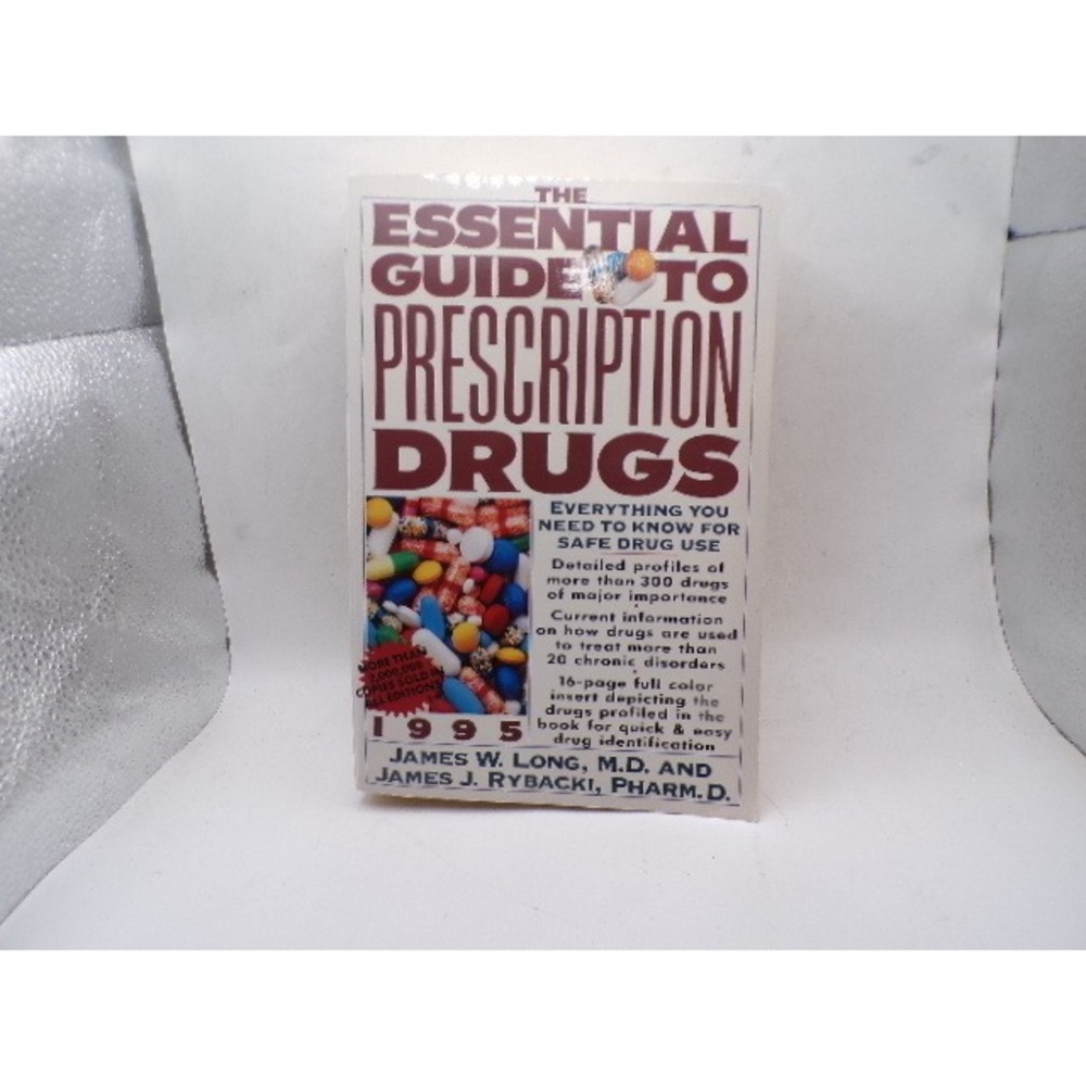 The Essential Guide to Prescription Drugs 1995 James Long Rybacki Paperback 90s
